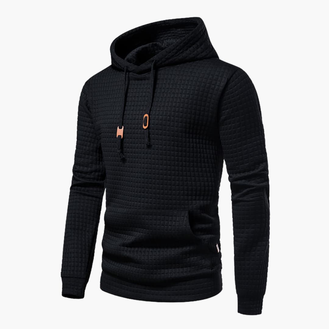 Leon – Gemütlicher Hoodie mit Strukturdesign