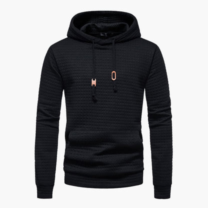 Leon – Gemütlicher Hoodie mit Strukturdesign