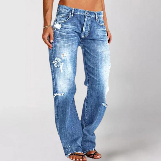 Viktoria - Damen-Jeans mit lockerer Passform