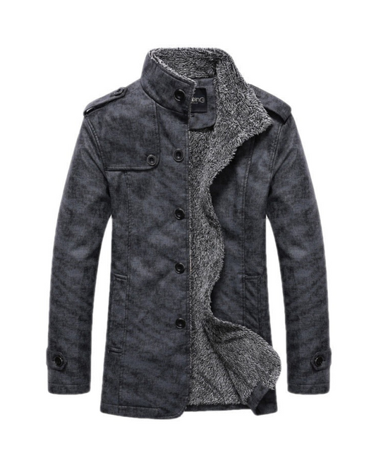 Lukas – Warme Herrenjacke mit Fleece-Innenfutter