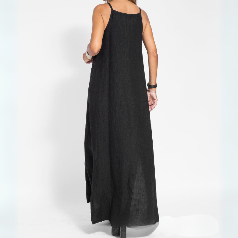 Lian | Handgefertigtes Leinenkleid