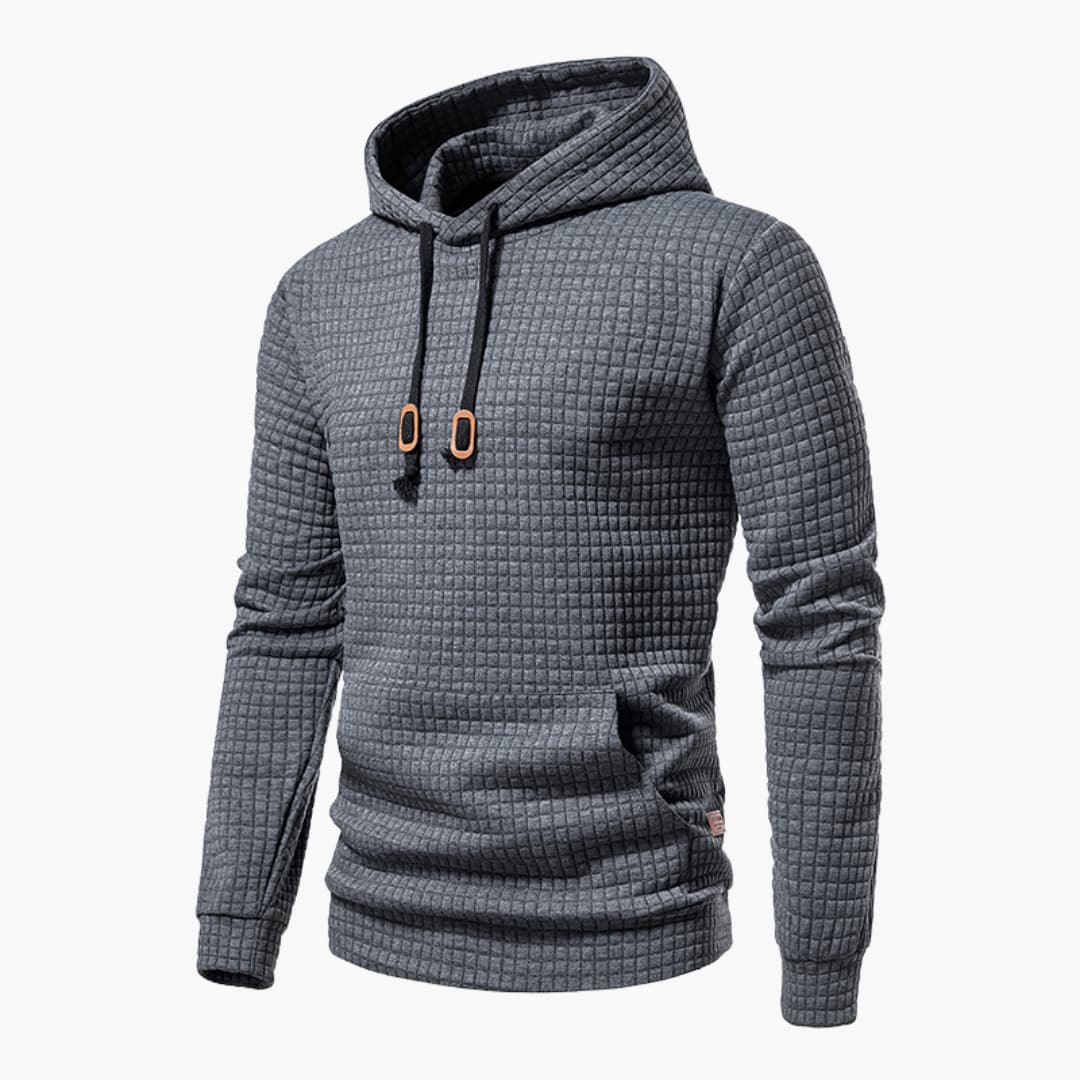 Leon – Gemütlicher Hoodie mit Strukturdesign