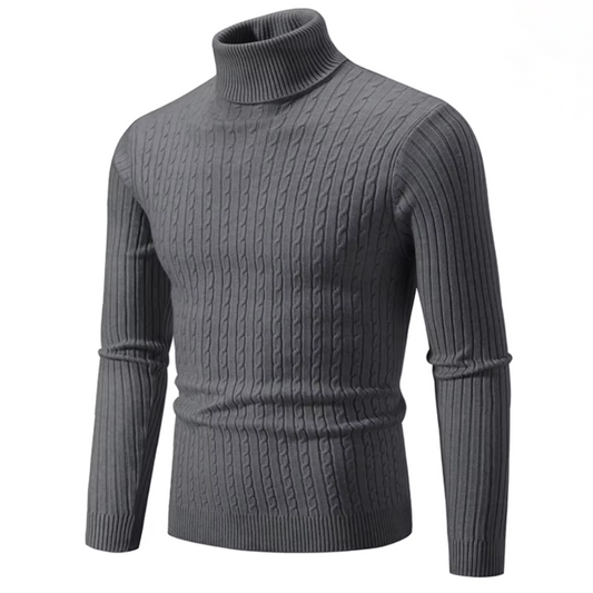 Enzo - Eleganter Rollkragenpullover für Herren