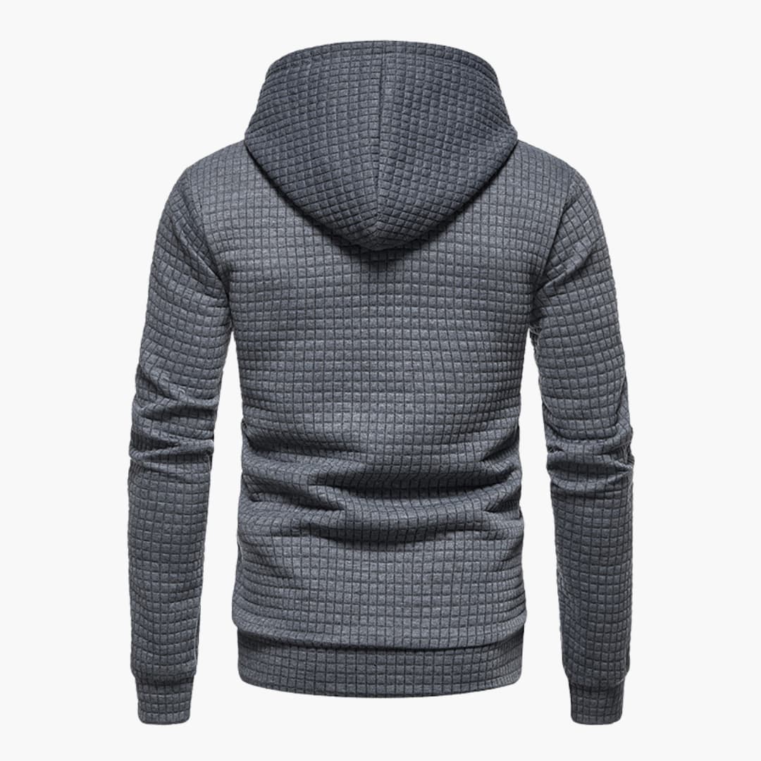 Leon – Gemütlicher Hoodie mit Strukturdesign