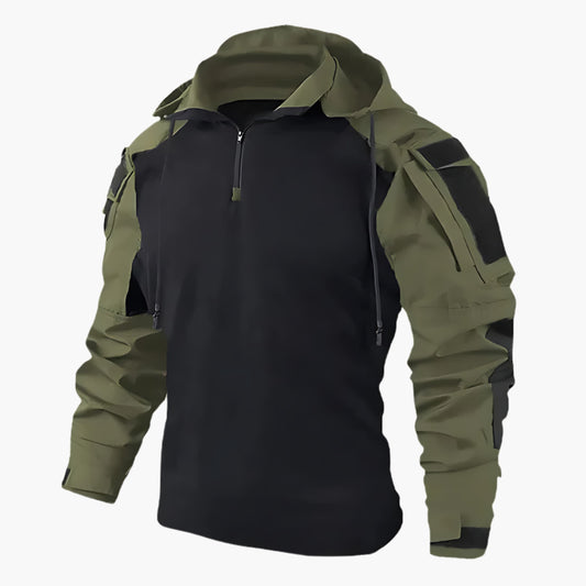 Sven | Robuster Outdoor-Pullover mit taktischem Design