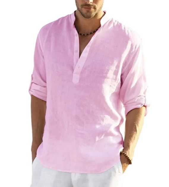 Avelin | Herren Sommer-Henley-Shirt