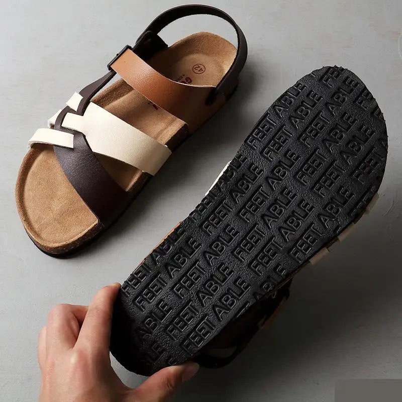 Gabriel | Premium-Sandalen aus orthopädischem Leder