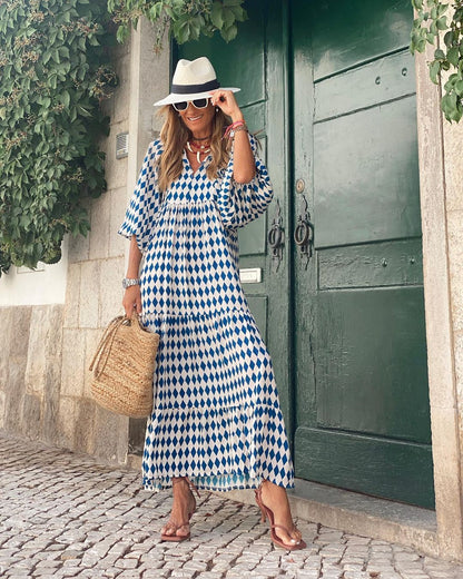 Chanel - Langes Kleid im Bohemian-Stil: Außergewöhnlicher Komfort, großartiger Stil