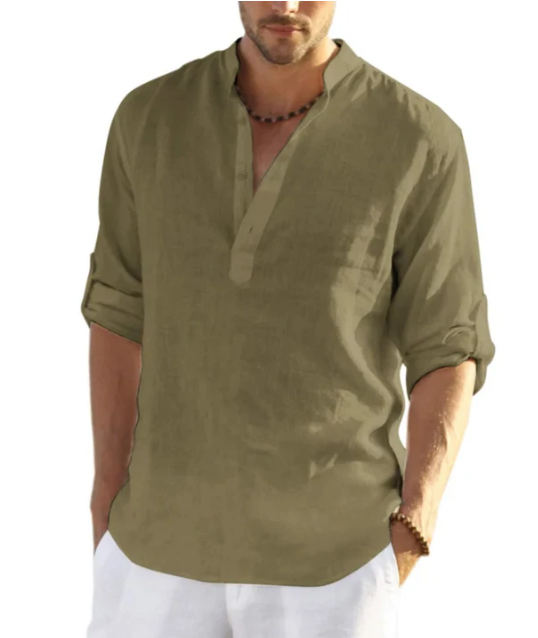 Avelin | Herren Sommer-Henley-Shirt