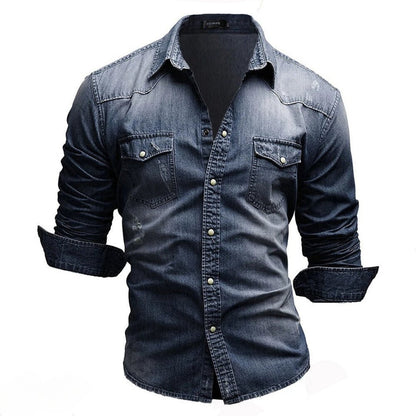 David | Retro-Denim-Shirt