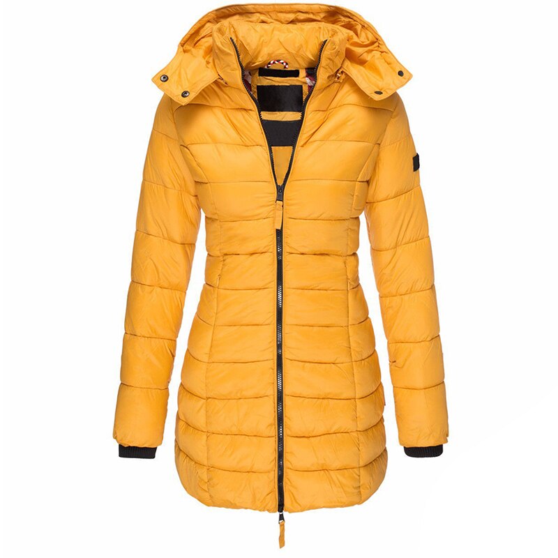 Nora – Warme Winter-Steppjacke mit Kapuze