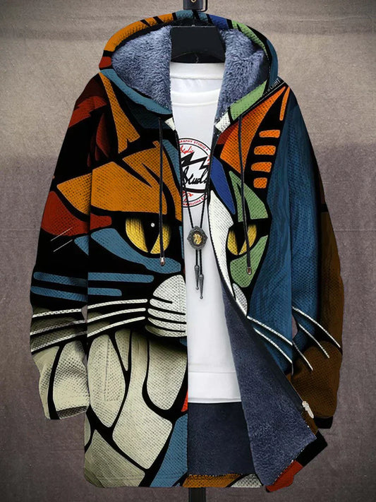 Felix – Stylische Kapuzenjacke mit Katzenmotiv