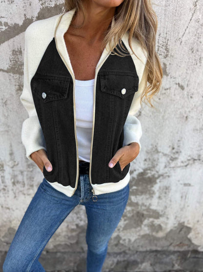 Oliva - Moderne Jacke mit Denim